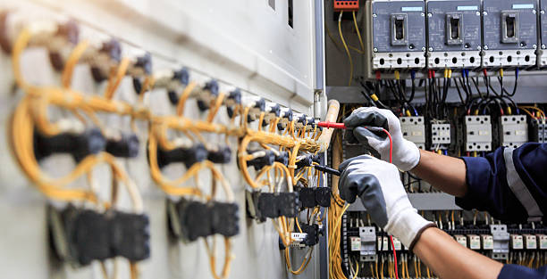 Professional Electrician technician working in Kingsville, MD